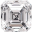 Asscher Cut Diamond 0.5 Ct.|138916896