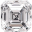 Asscher Cut Diamond 0.49 Ct.|126119792